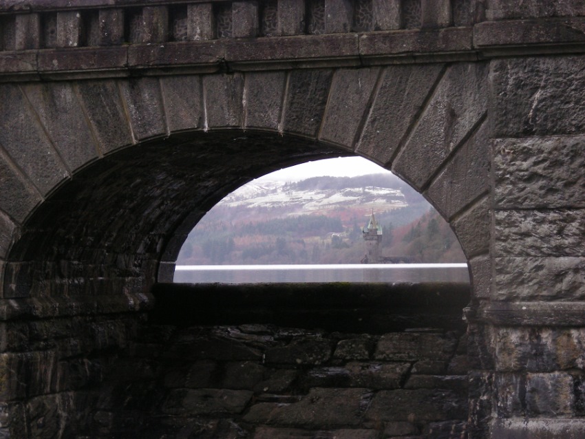 Lake Vyrnwy Dam and Straining Tower