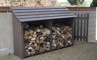 Custom Log Store Style A1 Grey on Grey Matching