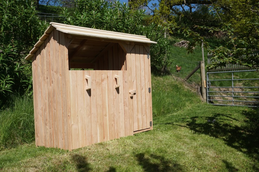 Wheelie Bin Storage - Wood Store